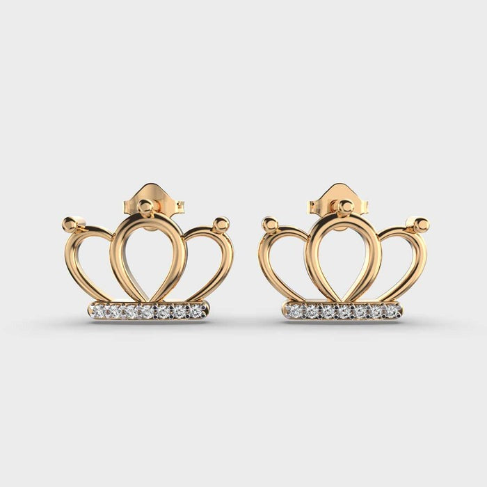 Bohemian Studs Lab Diamond Earrings