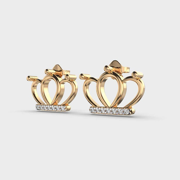 Bohemian Studs Lab Diamond Earrings