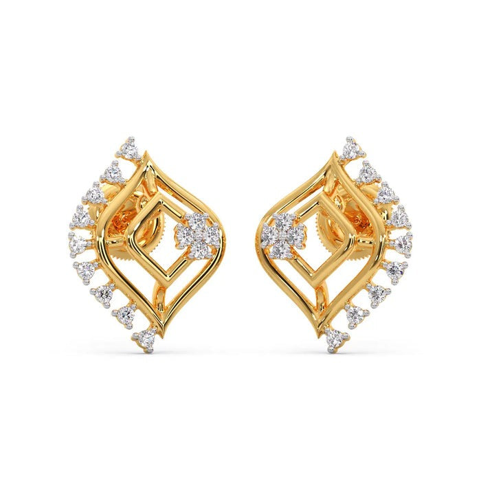 Chandeliers Stud Moissanite Earrings