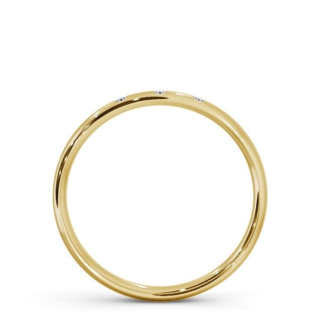 Clara Three Round Lab Diamond Traditional Court Ring