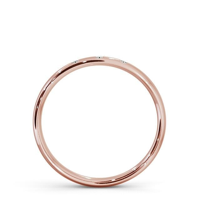 Clara Three Round Lab Diamond Traditional Court Ring