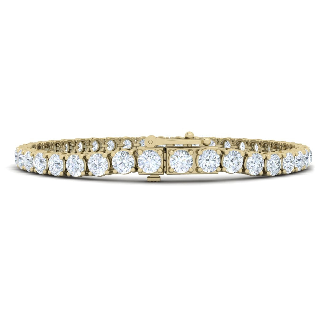 Classic Round Tennis Lab Grown Diamond Bracelet