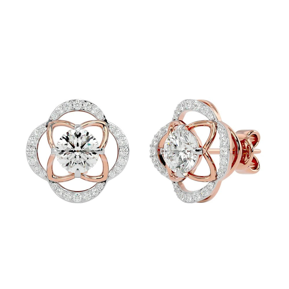 Classic Stud Lab Diamond Earrings