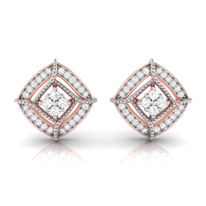 Cosmic Lab Diamond Earrings