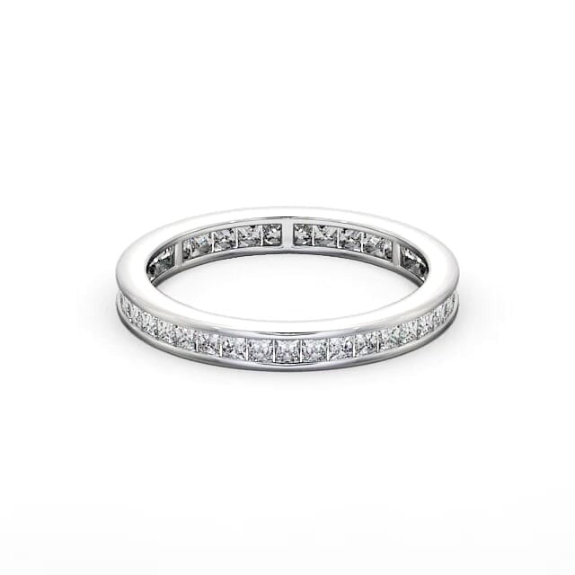 Daisy Full Eternity Princess Lab Diamond Channel Set Ring