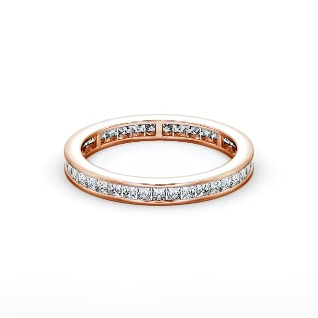 Daisy Full Eternity Princess Lab Diamond Channel Set Ring