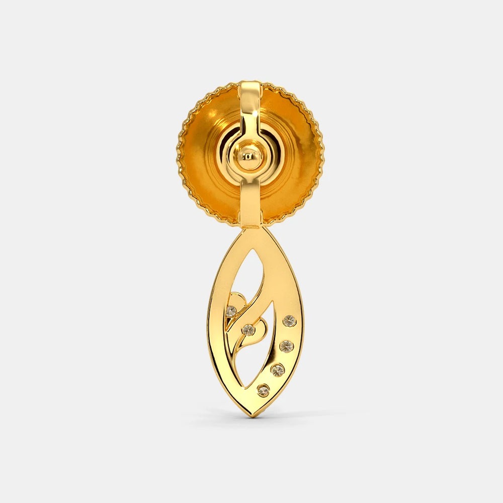 Elegance Stud Lab Diamond Earrings