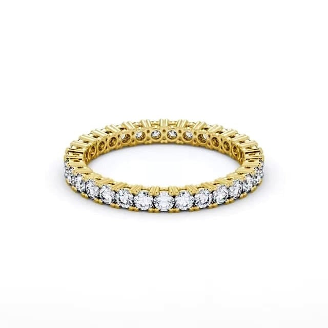 Elin Round Lab Diamond Classic Style Ring