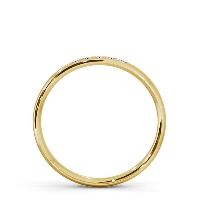 Elise Five Round Lab Diamond Traditional Court Ring