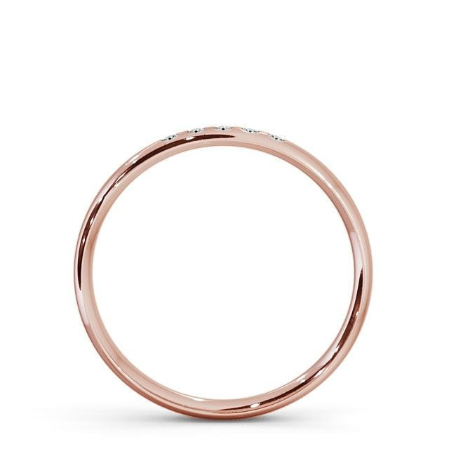 Elise Five Round Lab Diamond Traditional Court Ring