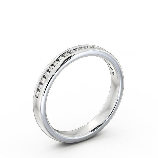 Ella Round Lab Diamond Channel Set Ring