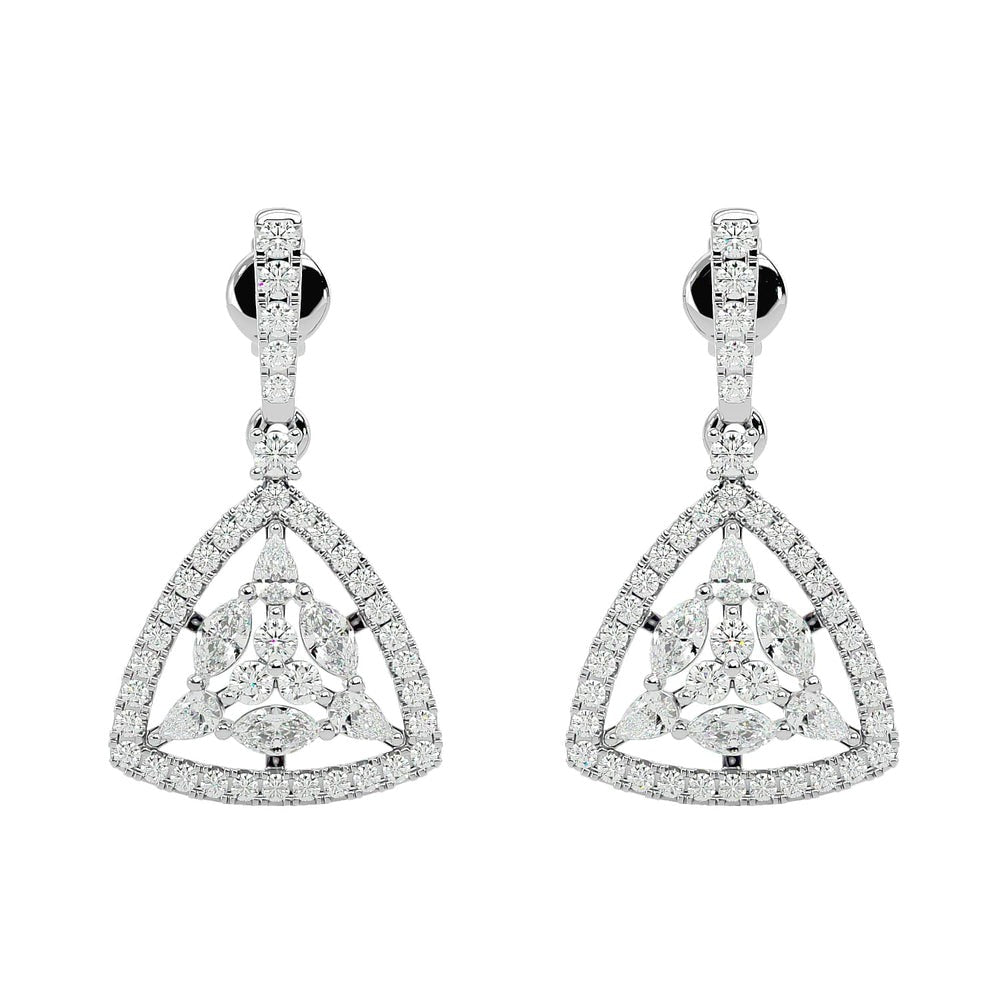 Elliot Drop Lab Diamond  Earrings