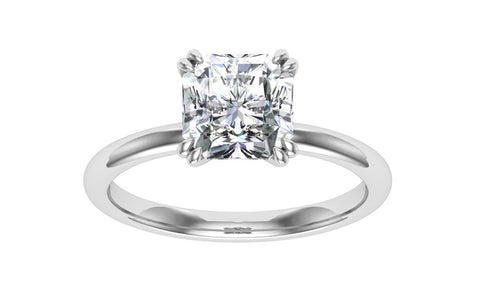 Elysian Asscher Solitaire Ring