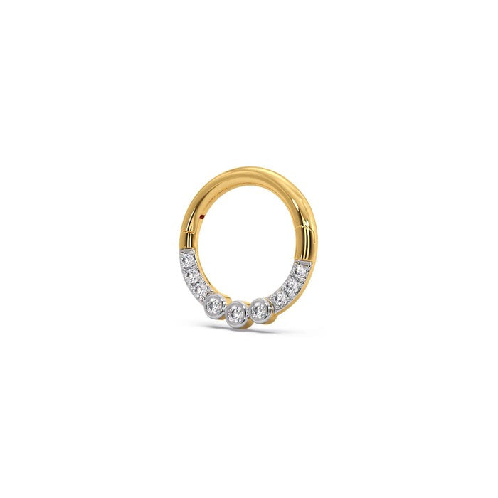 Embrace Lab Diamond Hoops Earrings