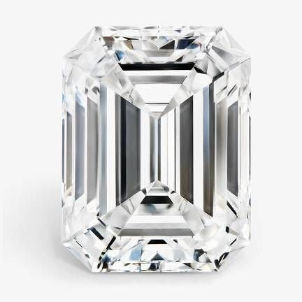 Emerald Cut Moissanite Loose Stone