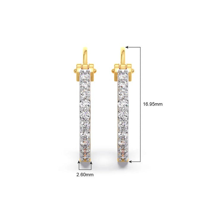 Enchanted Lab Diamond Earrings 