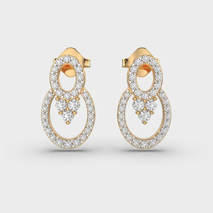 Enchanting Lab Diamond Earrings