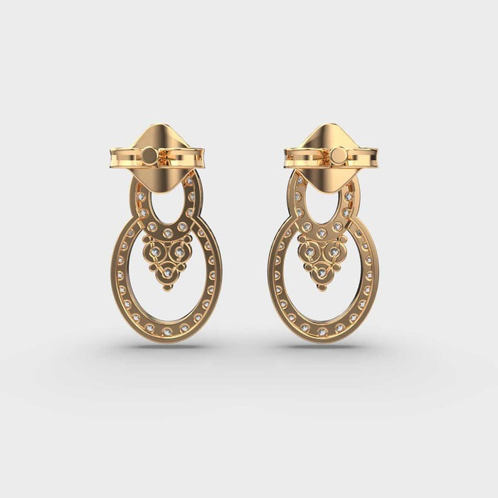 Enchanting Lab Diamond Earrings