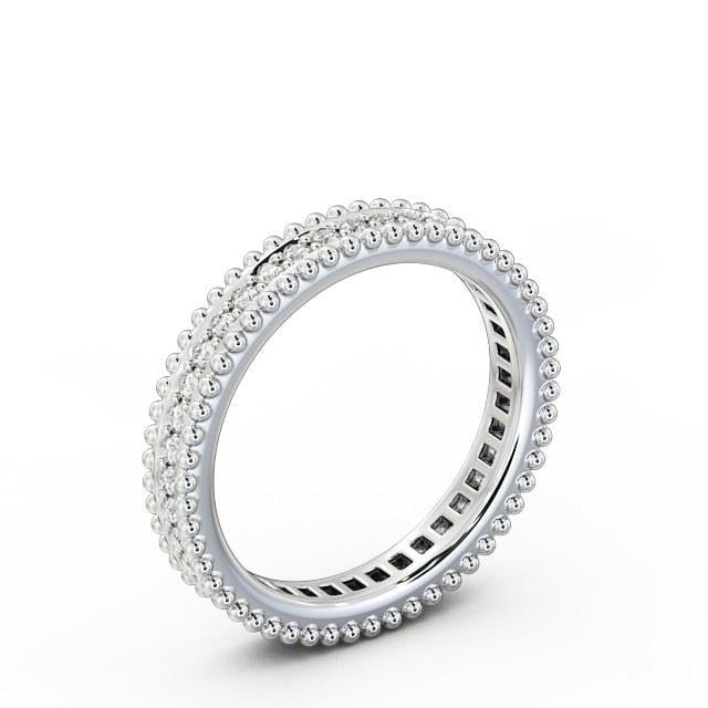 Esme Full Eternity Round Lab Diamond Sphere Detailed Ring