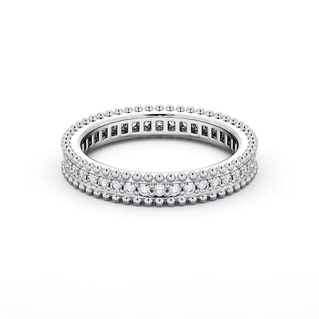 Esme Full Eternity Round Lab Diamond Sphere Detailed Ring