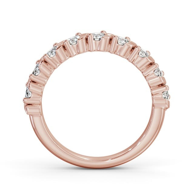 Faye Half Eternity Round Lab Diamond  Contemporary Style Ring