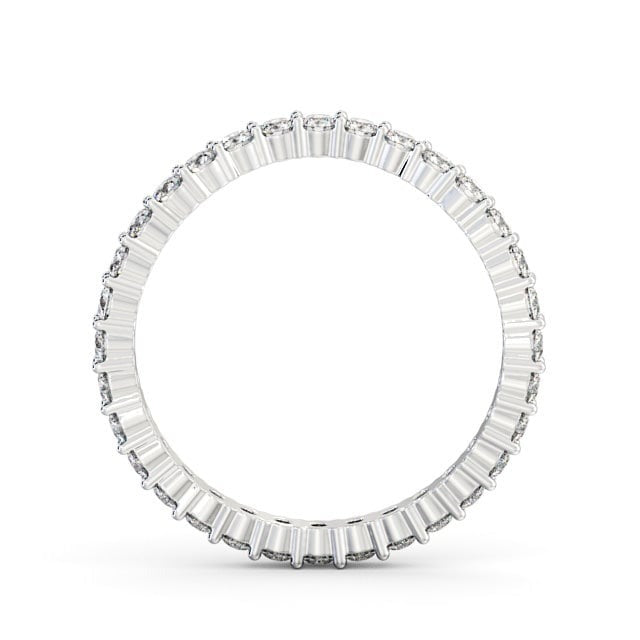 Hazel Full Eternity Round Lab Diamond Curved Ring