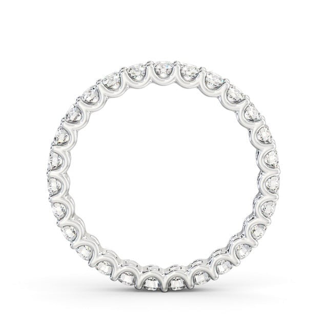 Hazel Full Eternity Round Lab Diamond Sweeping Prongs Ring