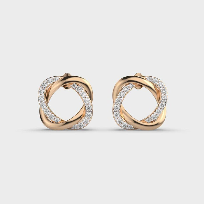 Horizon Studs Lab Diamond Earrings