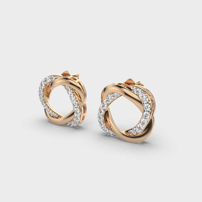 Horizon Studs Lab Diamond Earrings