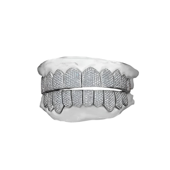 Icedout Honeycomb Moissanite Grillz