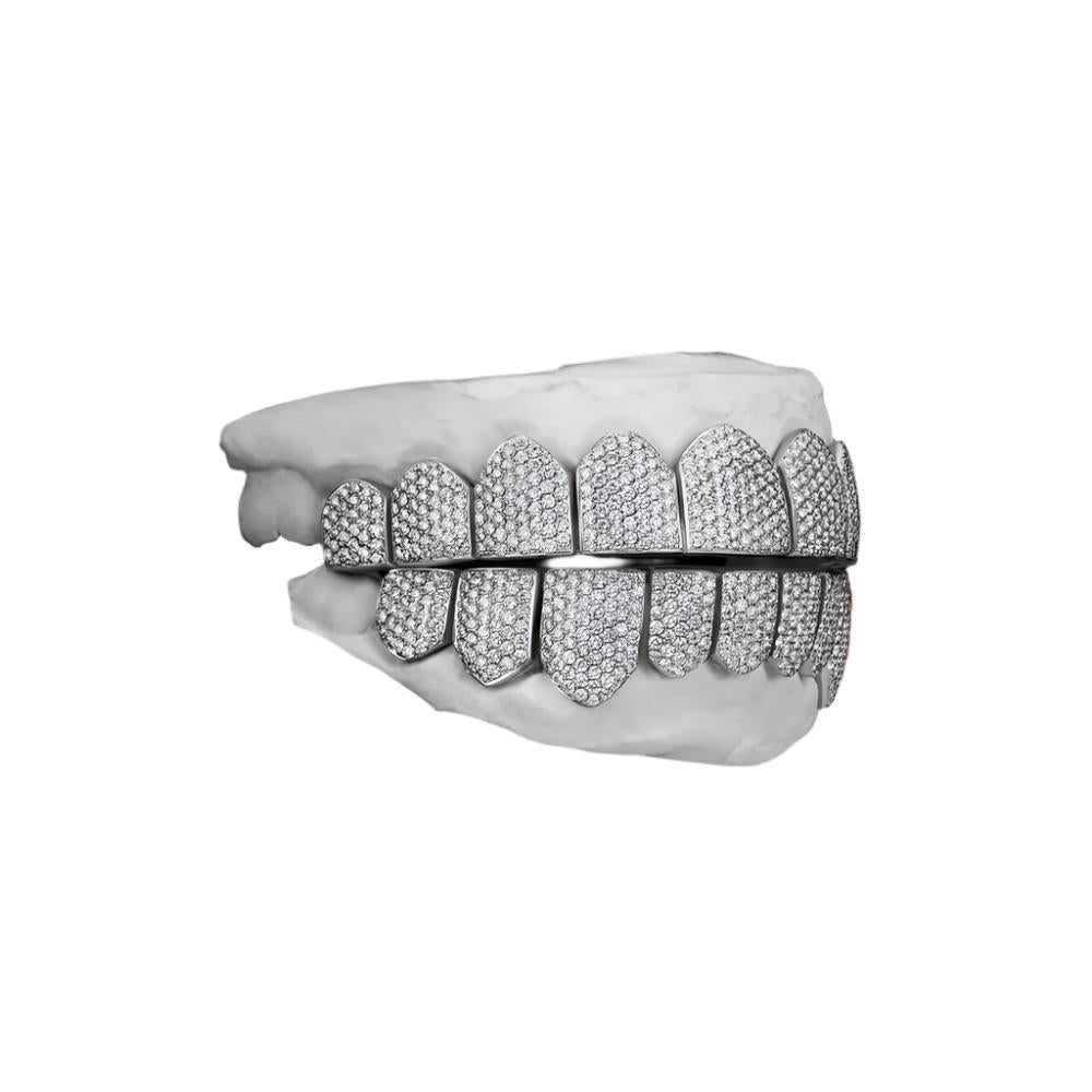 Icedout Honeycomb Moissanite Grillz