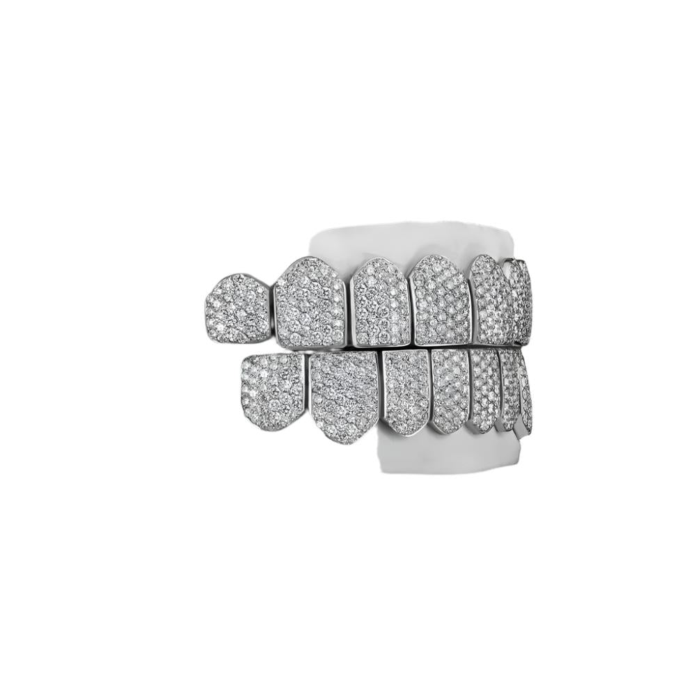 Icedout Honeycomb Moissanite Grillz