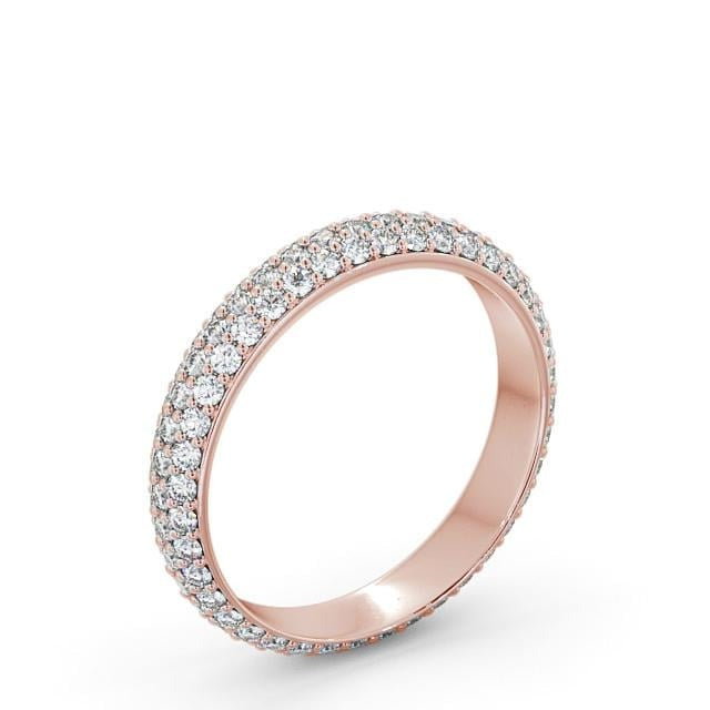 Iris Full Eternity 0.75ct Round Lab Diamond Pave Style Ring