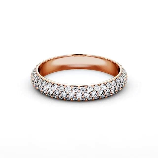 Iris Full Eternity 0.75ct Round Lab Diamond Pave Style Ring