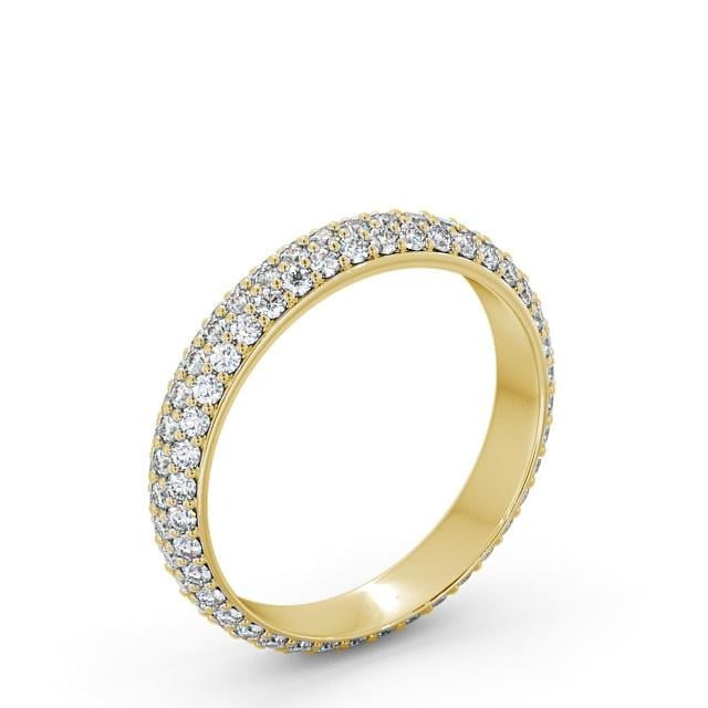 Iris Full Eternity 0.75ct Round Lab Diamond Pave Style Ring