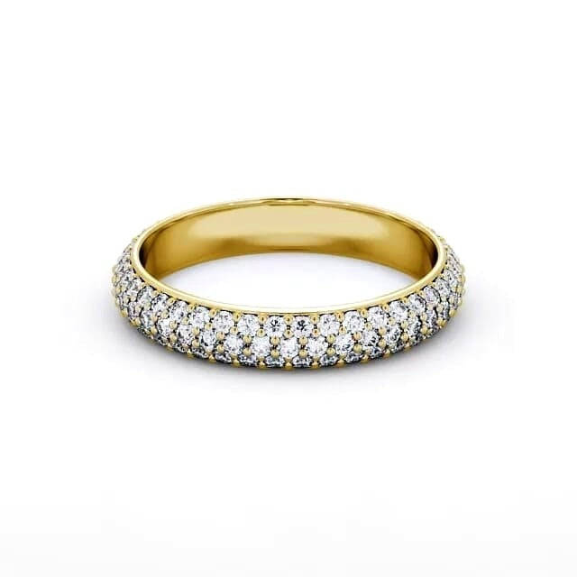 Iris Full Eternity 0.75ct Round Lab Diamond Pave Style Ring
