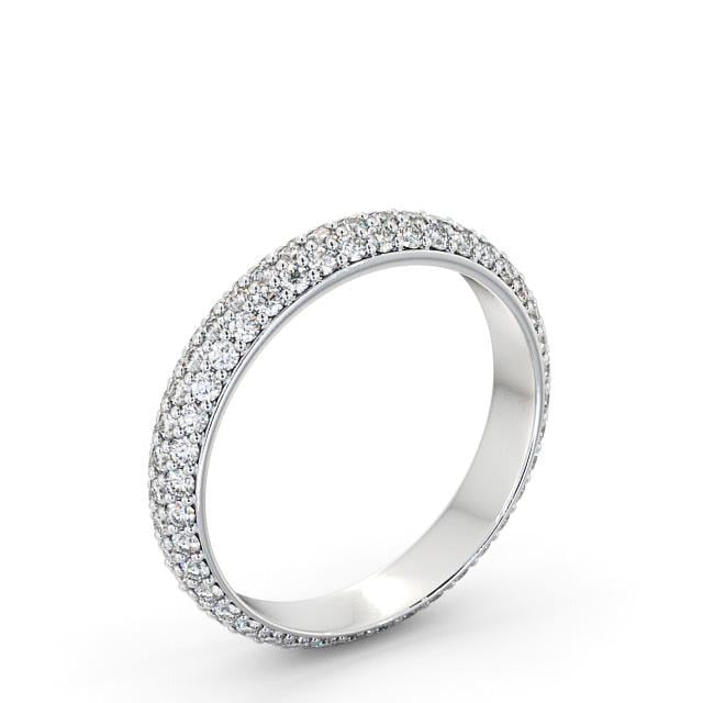 Iris Full Eternity 0.75ct Round Lab Diamond Pave Style Ring