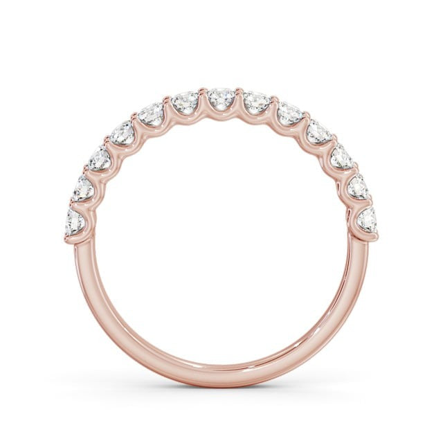 Isla Half Eternity Round Lab Diamond Sweeping Prongs Ring