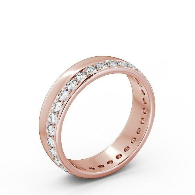 Ivy Ladies 0.60ct Round Lab Diamond Full Eternity Wedding Ring