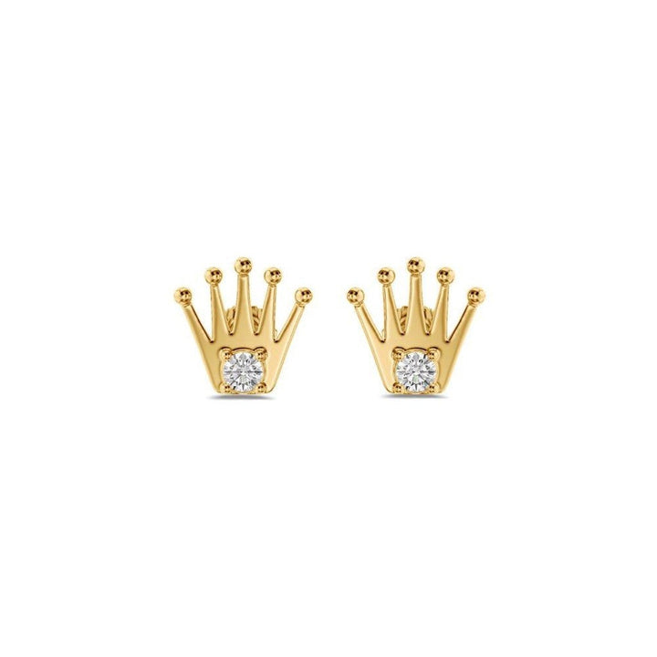 KING Diadem Stud Lab Diamond Earrings