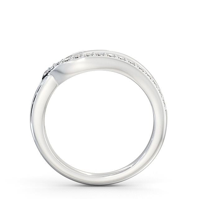 Lena Half Eternity Round Lab Diamond 0.14ct Sweeping Style Ring