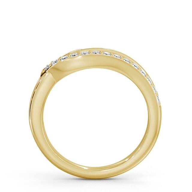 Lena Half Eternity Round Lab Diamond 0.14ct Sweeping Style Ring