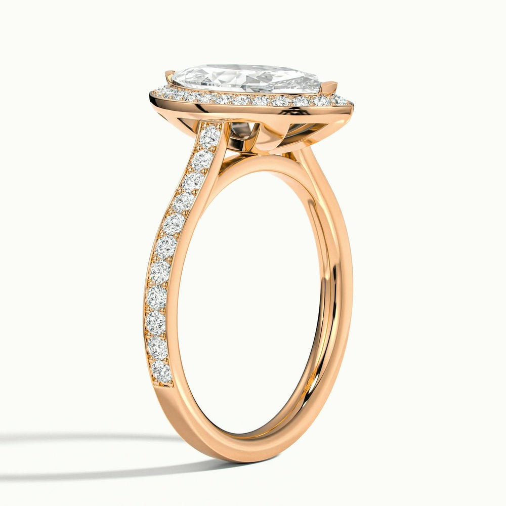 Luminous Legacy Marquise Moissanite Engagement Ring