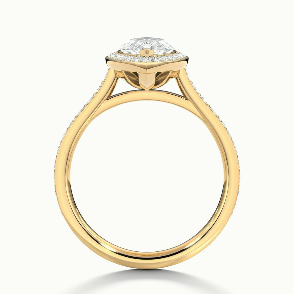 Luminous Legacy Marquise Moissanite Engagement Ring