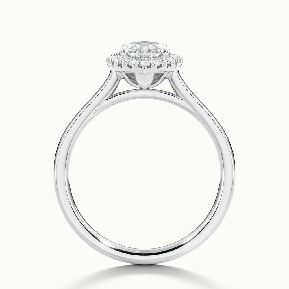 Marquise Oberon Moissanite Engagement Ring1