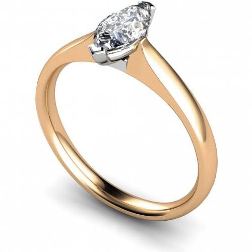 Marquise Solitaire Lab Grown Diamond Ring