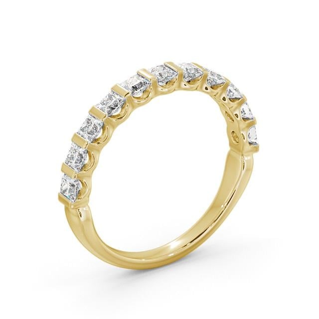 Mila Half Eternity Princess Lab Diamond Tension Set Ring