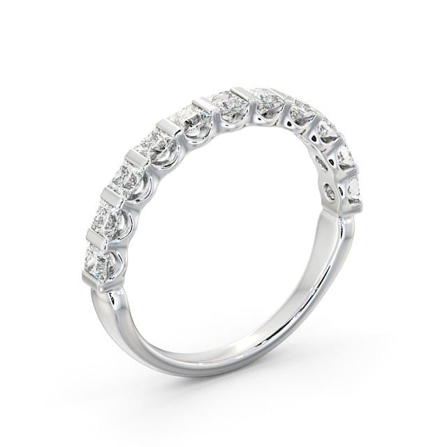 Mila Half Eternity Princess Lab Diamond Tension Set Ring