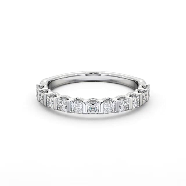 Mila Half Eternity Princess Lab Diamond Tension Set Ring