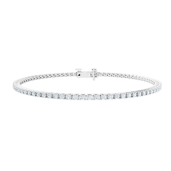 Mini Tennis Moissanite Bracelet